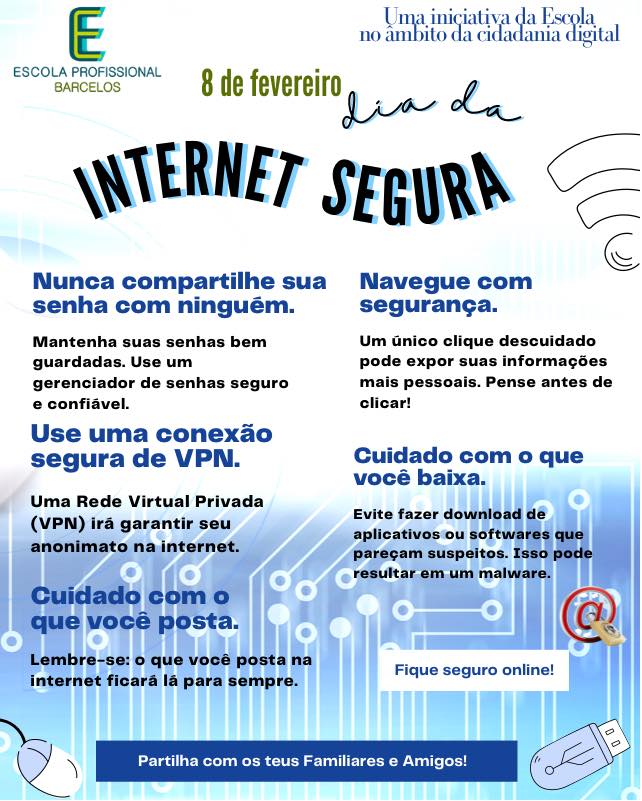 atividade 8 Fev. internet mais segura