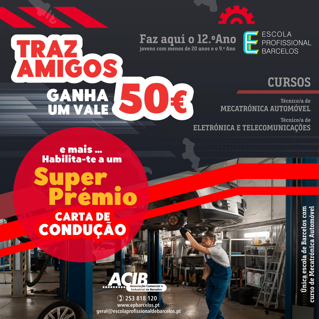 EPB 12Ano com cursos - Campanha Traz Amigos