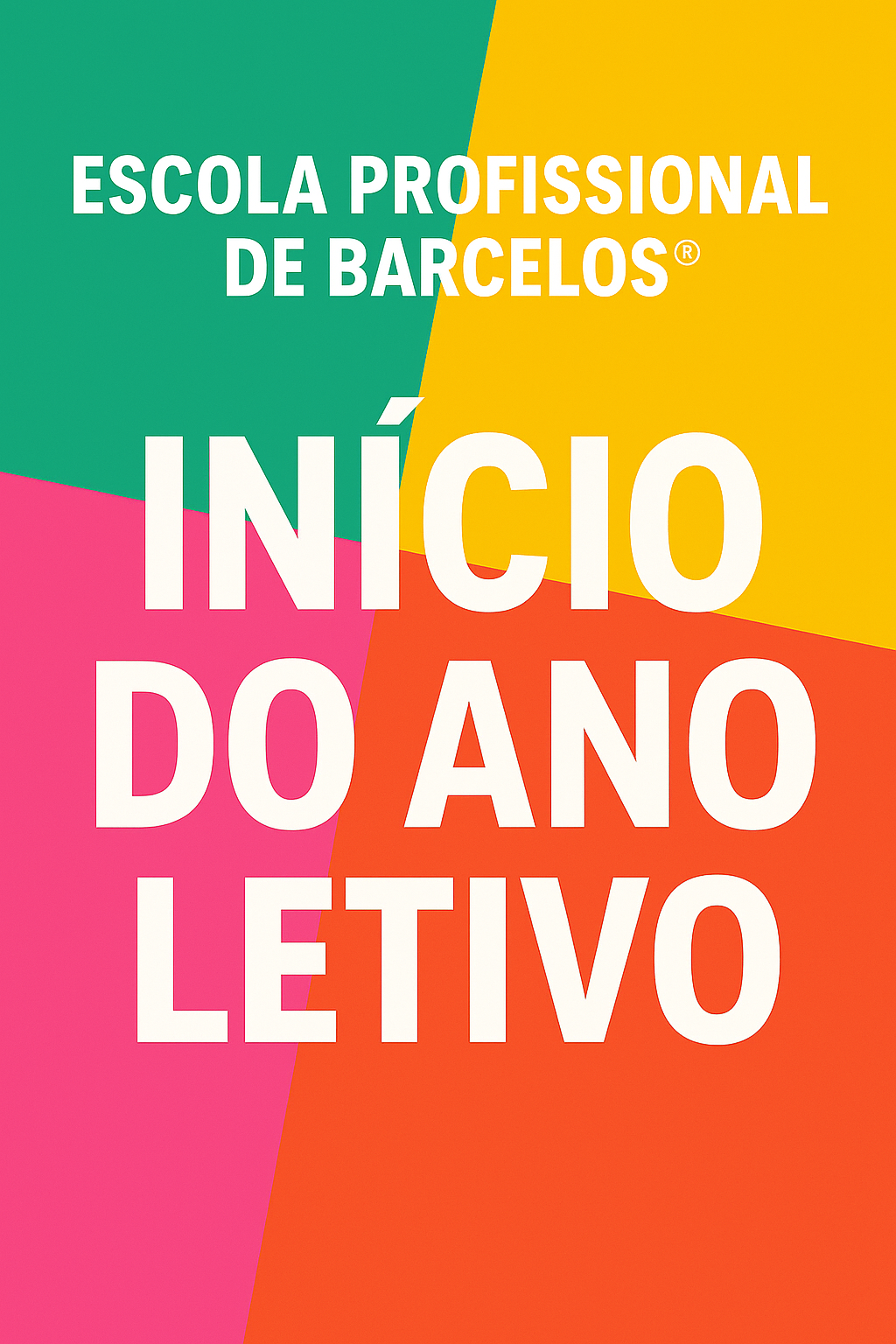 inicio ano letivo